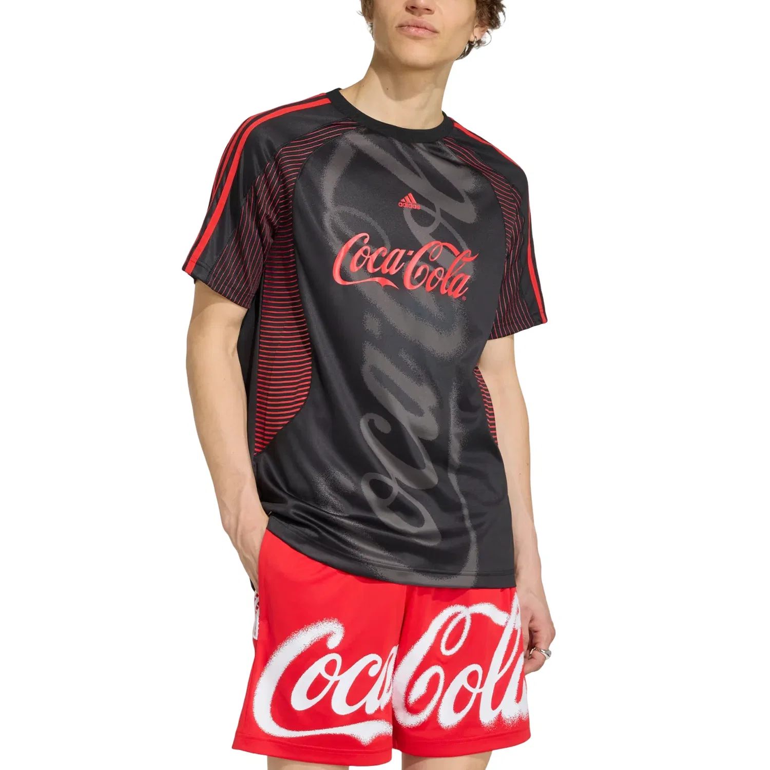 Мужская футболка Adidas x Coca-Cola Teamgeist 26 Jersey, черный — фото 2