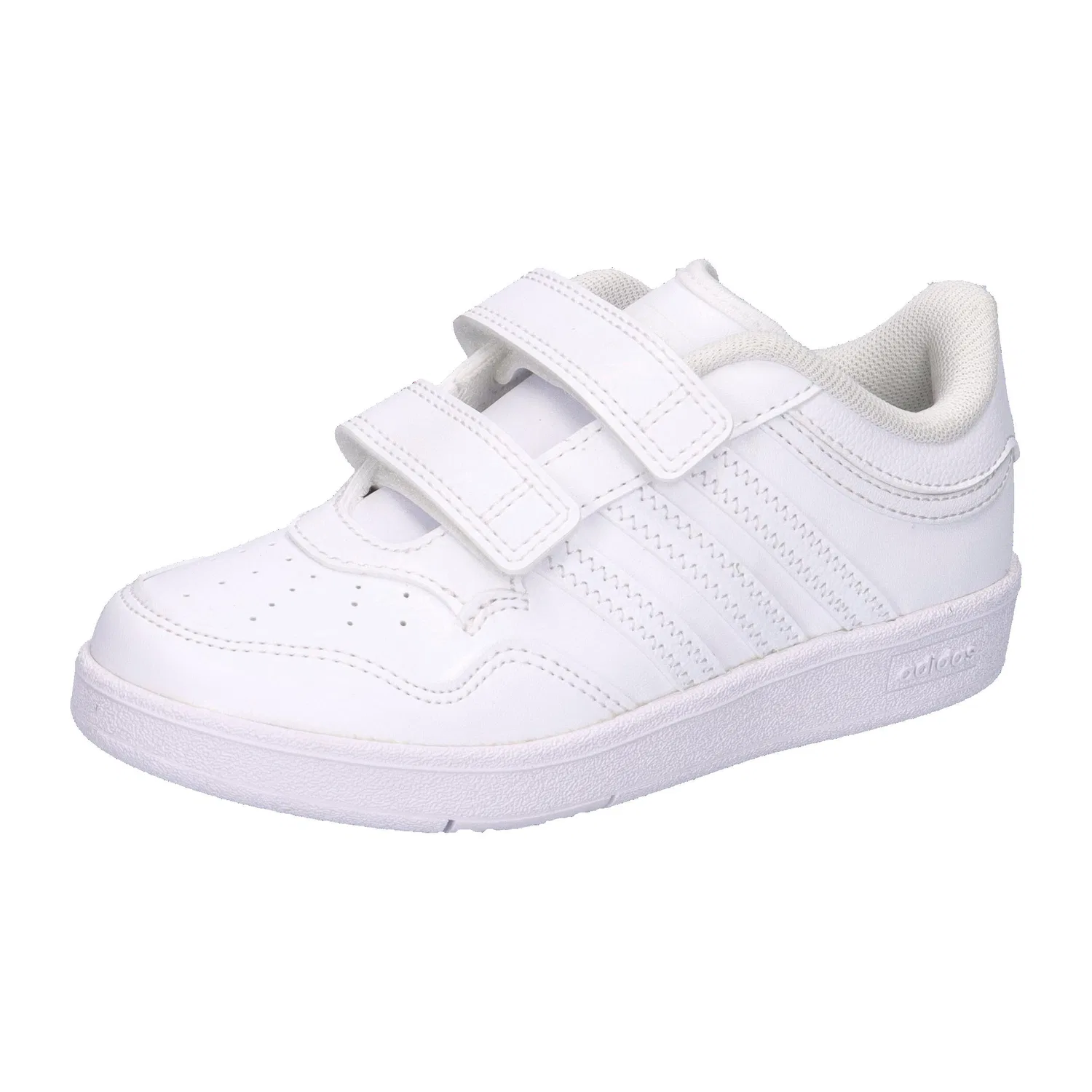 Детские кроссовки на липучках HOOPS 4.0 Adidas, Weiss