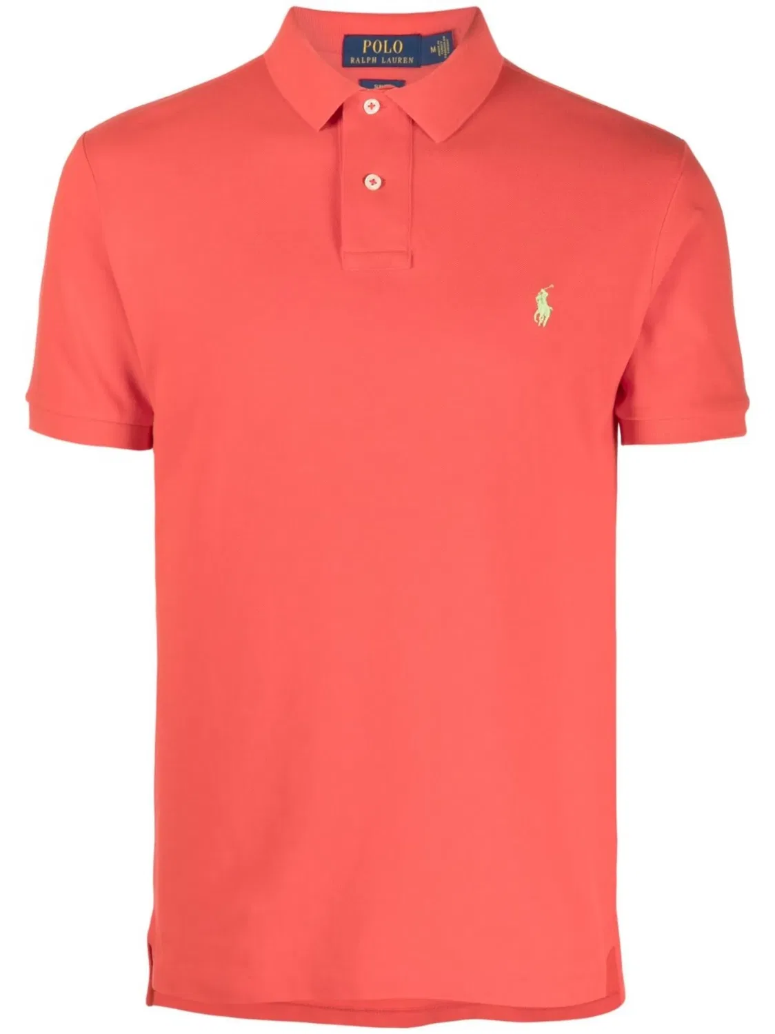 Polo Ralph Lauren Поло с вышитым логотипом, красное