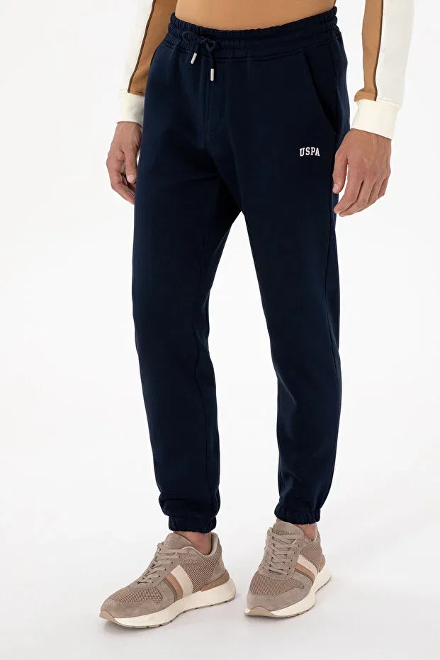 Мужские спортивные штаны на флисе U.S. Polo Assn., Navy Blue — фото 2