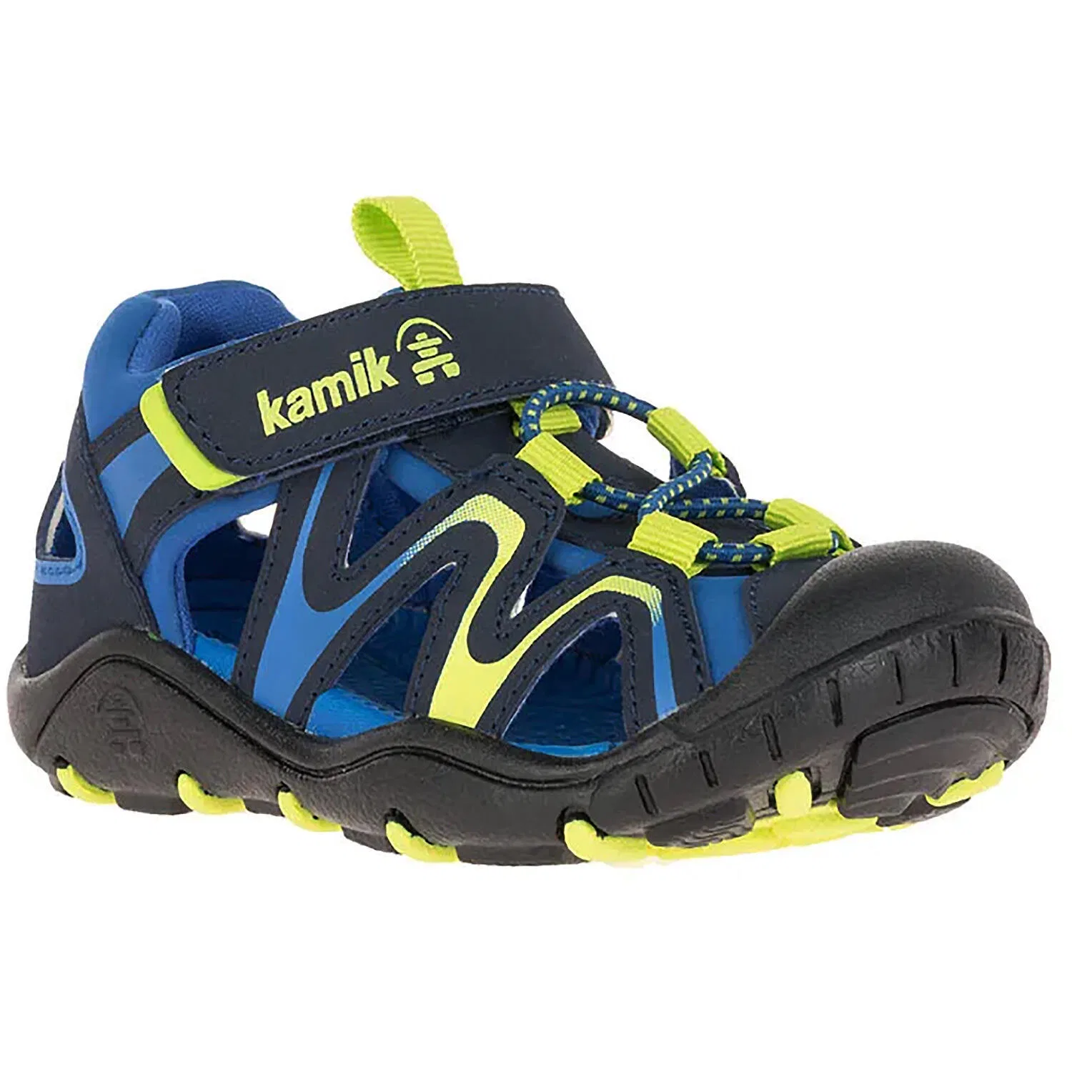 Детские сандалии с закрытым носком Kick Kamik, Blau