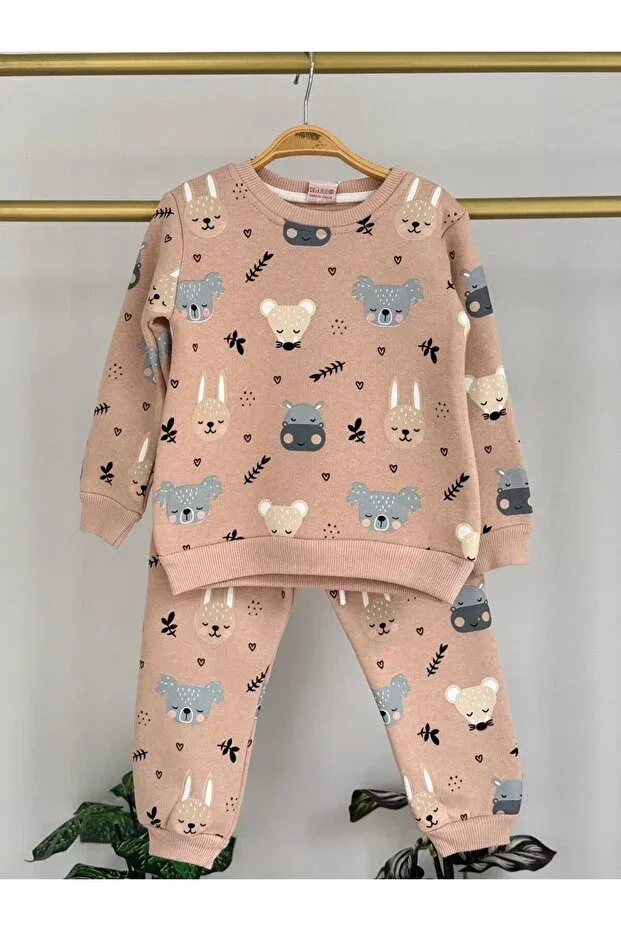 Детский комплект с принтом Ciciboom, Nude Color
