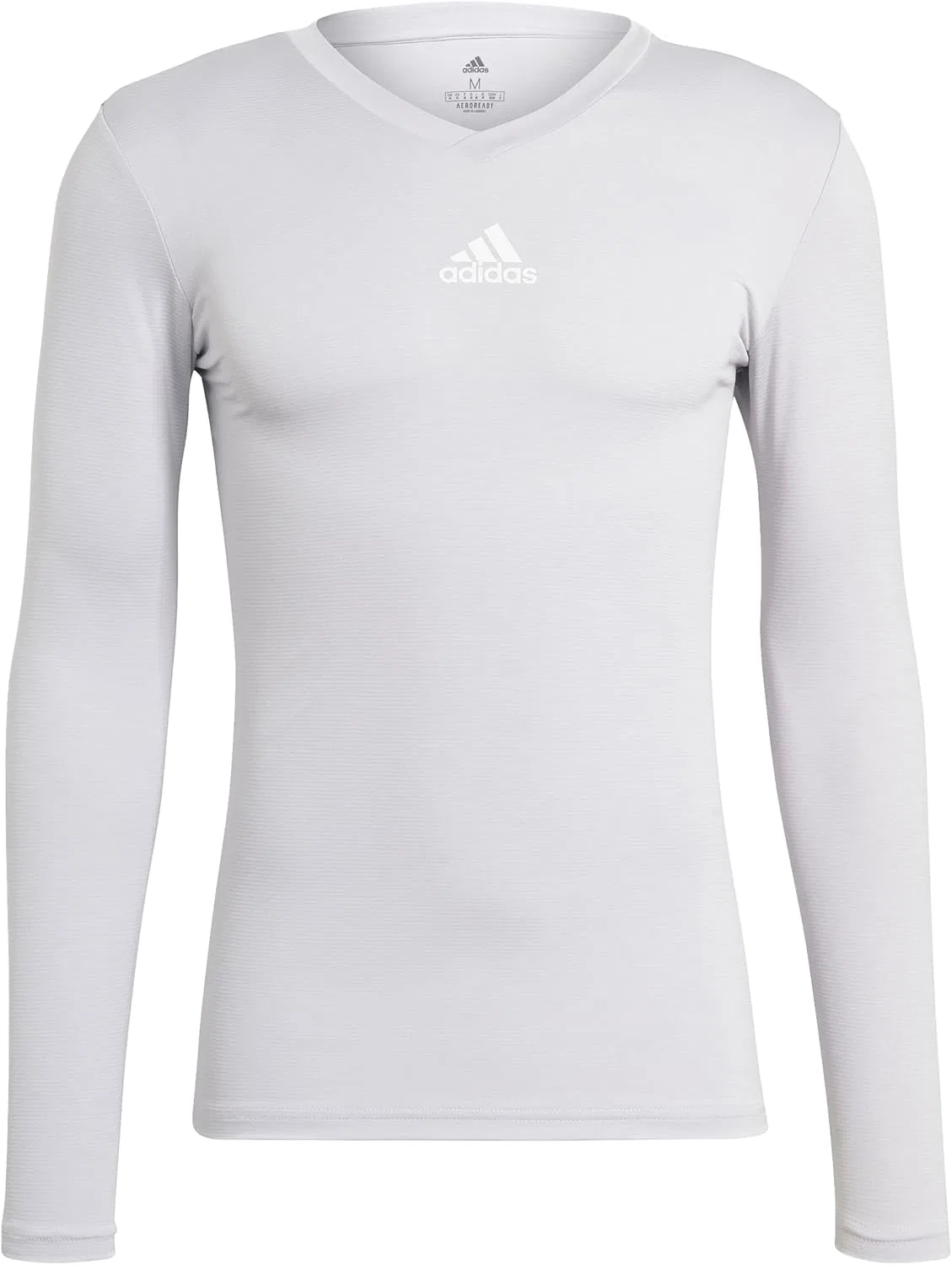 Мужская базовая футболка с длинным рукавом Team Base Tee adidas, Light Grey