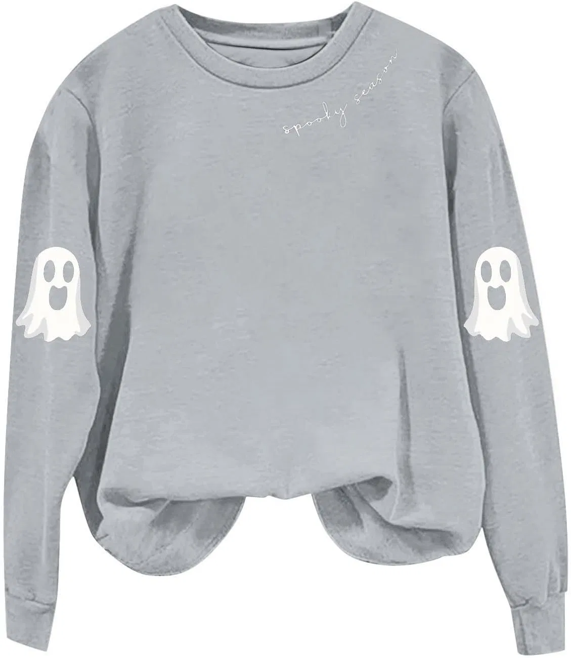 Женский свитшот с принтом Spooky Season, Aa Gray — фото 4