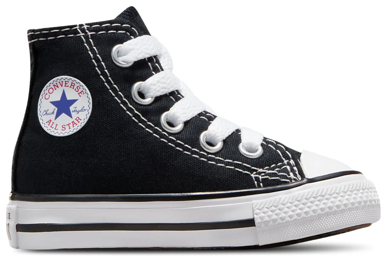 Кеды для мальчиков All Star High Top Converse, черный/белый — фото 2