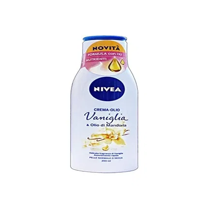 Масло для тела увлажняющее Nivea Vanilla Oil & Almond Oil, 200 мл