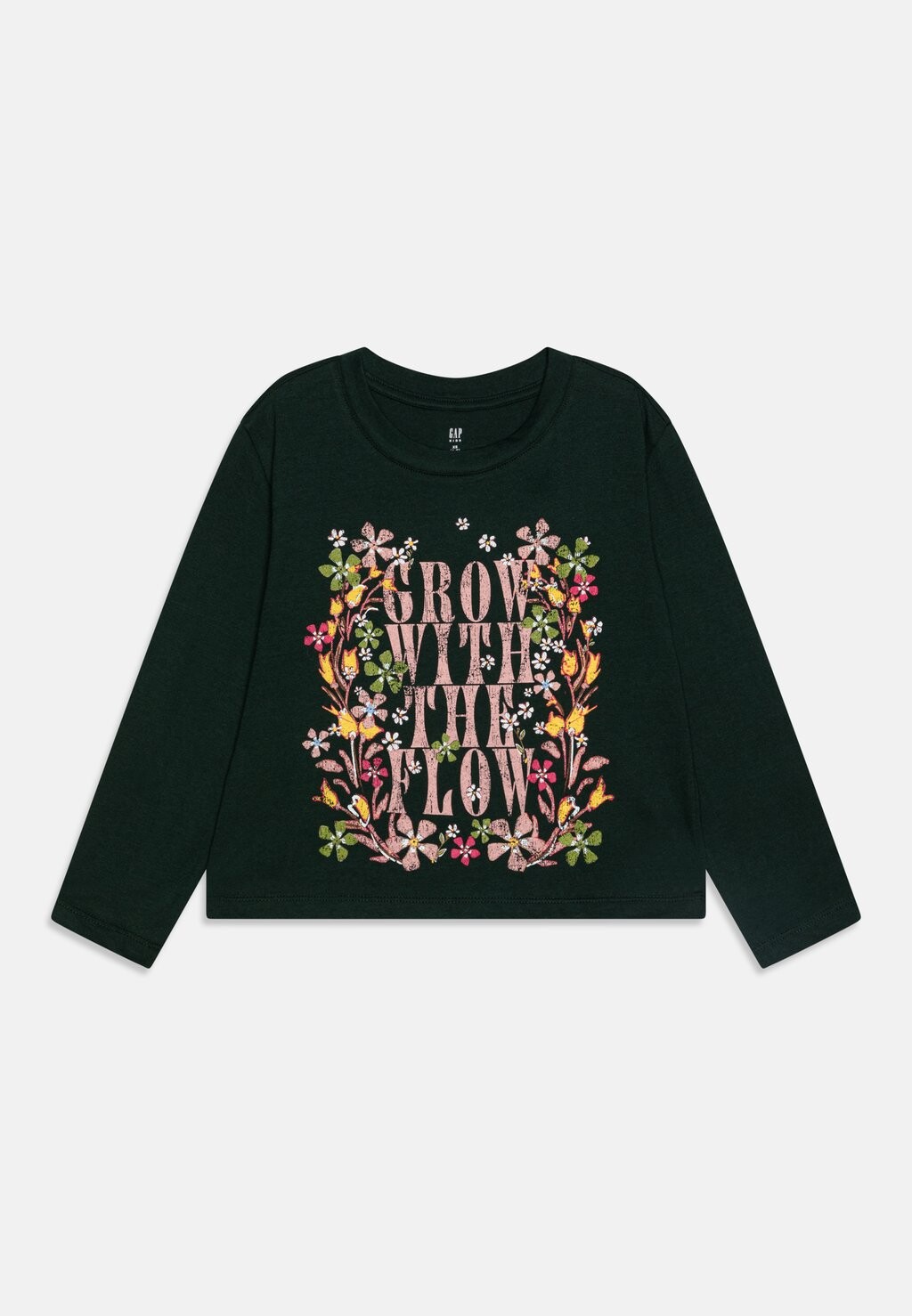 

Футболка с длинным рукавом VALUE GIRLS GAP, зеленый