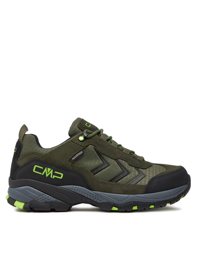 

Треккинговые ботинки CMP Melnick Low Trekking Shoes WP 3Q19657, зеленый