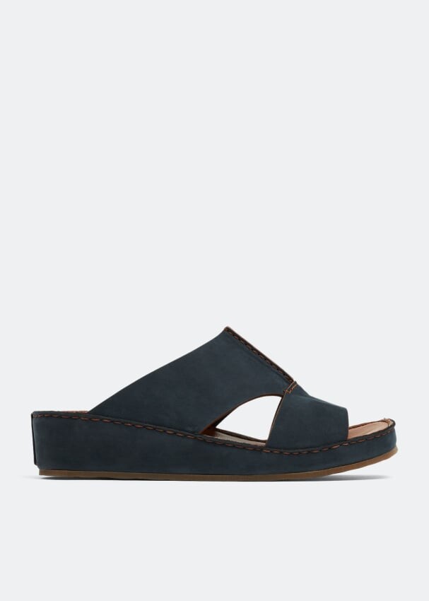 

Сандалии PRIVATE COLLECTION Giunto Nabuk Cucire sandals, синий