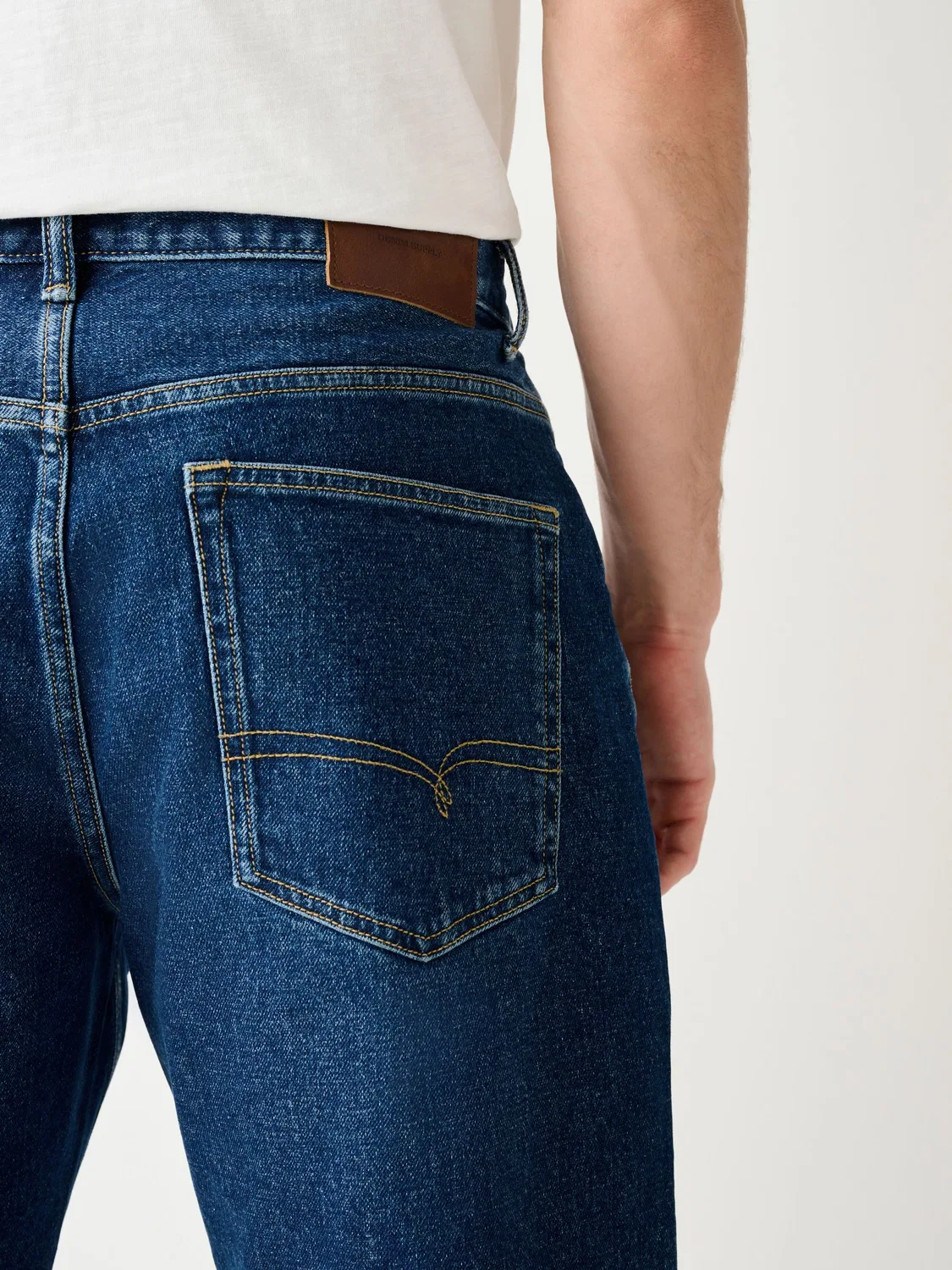 Шорты джинсовые Mid Blue Denim Next, Mid Blue — фото 4