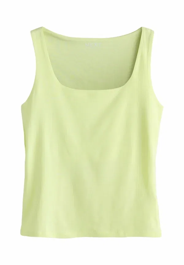 Топ Square neck стандарт Next, Lime Green, зеленый