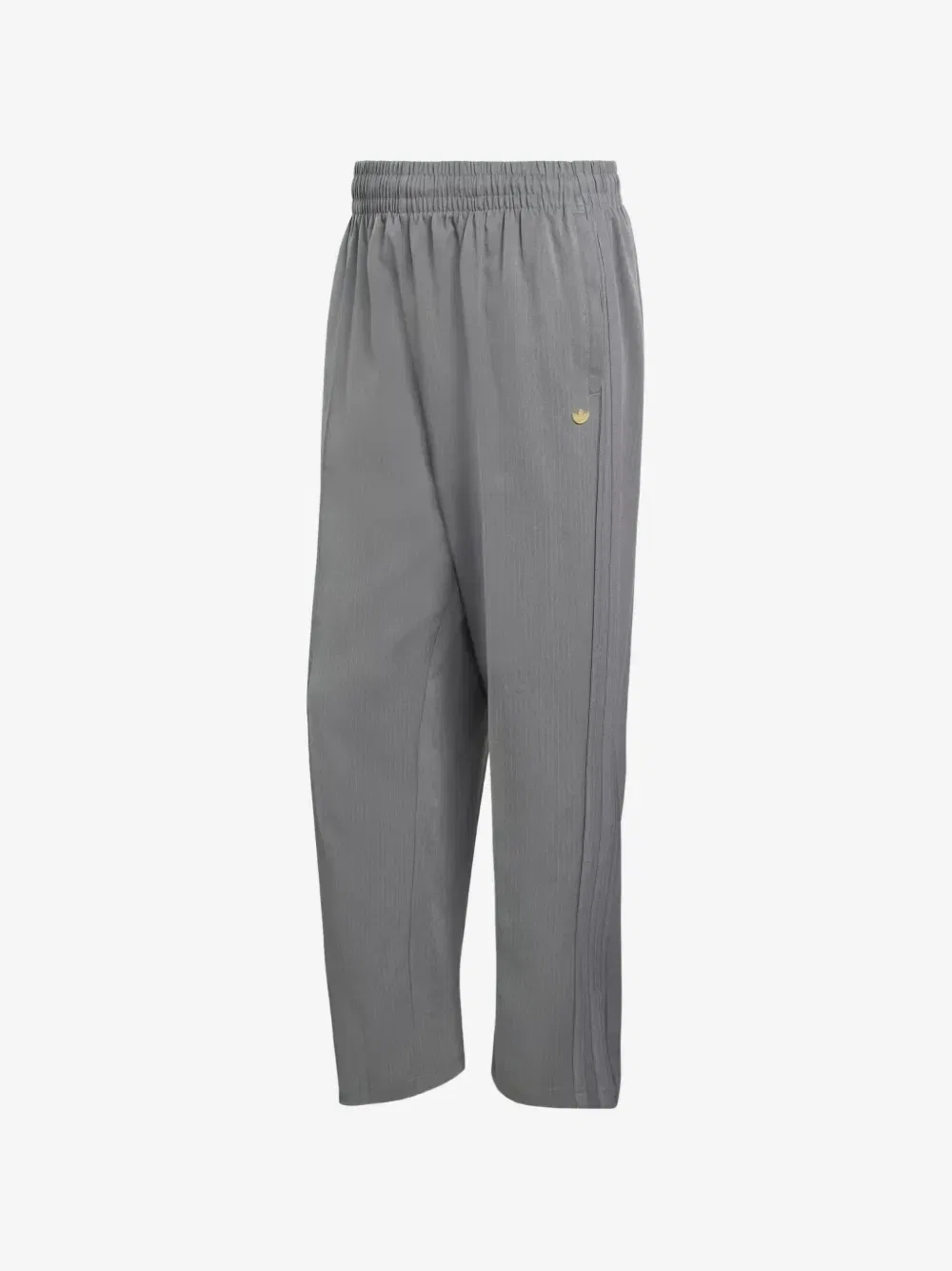 Спортивные брюки Adidas Firebird свободного кроя в тонкую полоску, серый