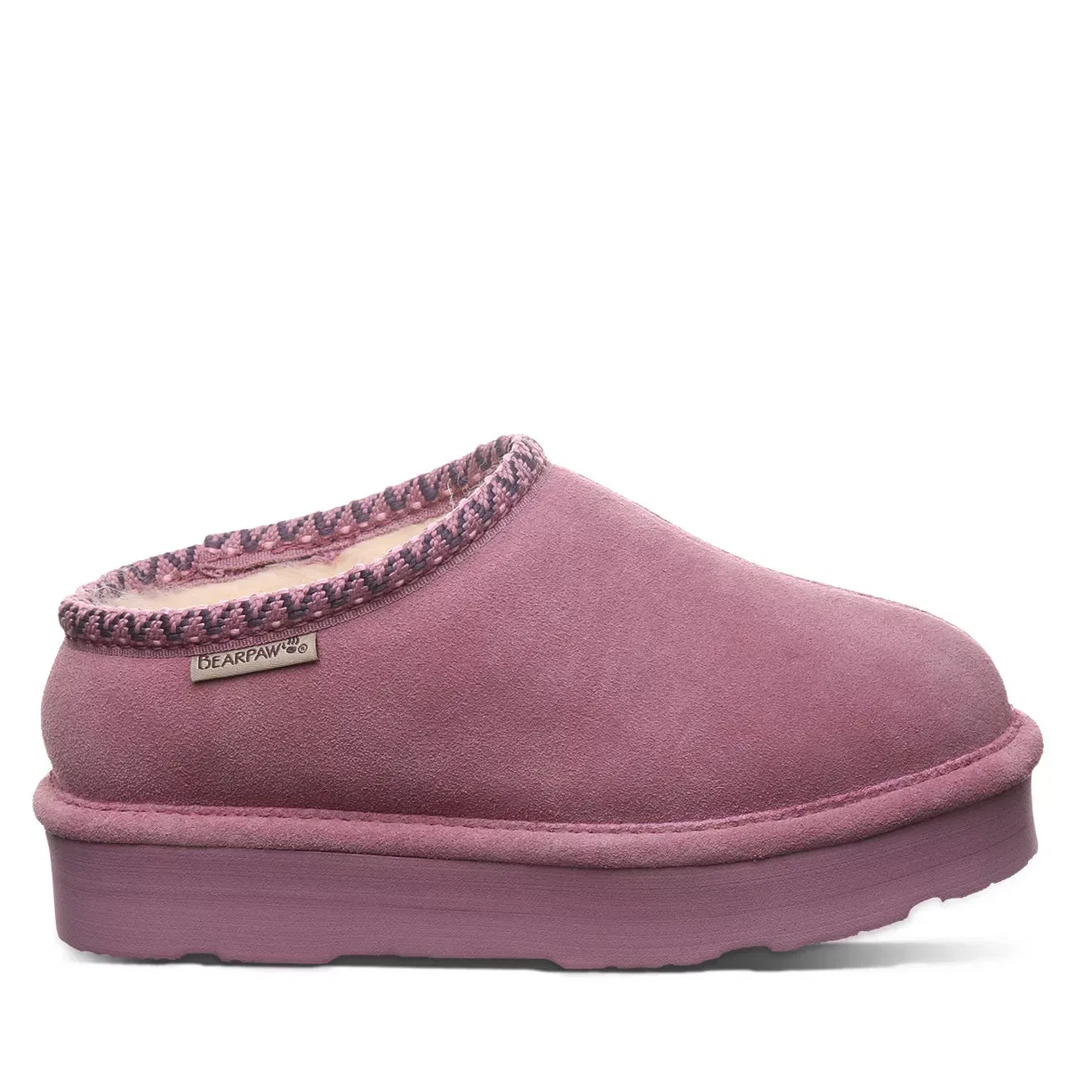Детские тапочки для мальчиков с шерстяной подкладкой Bearpaw, Dusky Orchid