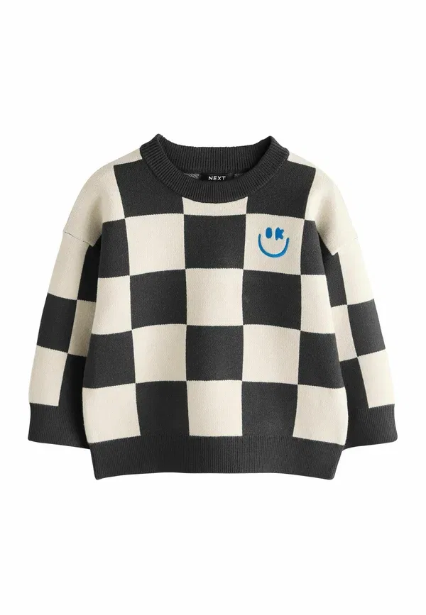 Джемпер клетка Jumper Next Monochrome Checkerboard