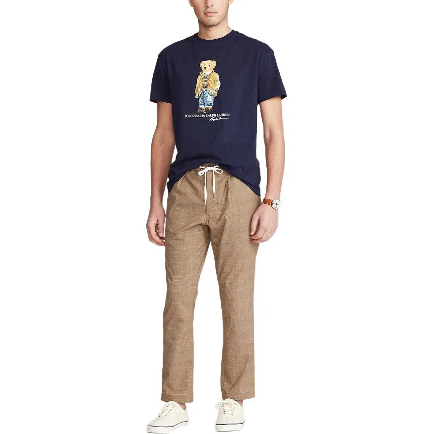 Футболка Polo Bear Slim Fit, Polo Ralph Lauren, Marine Blue — фото 3