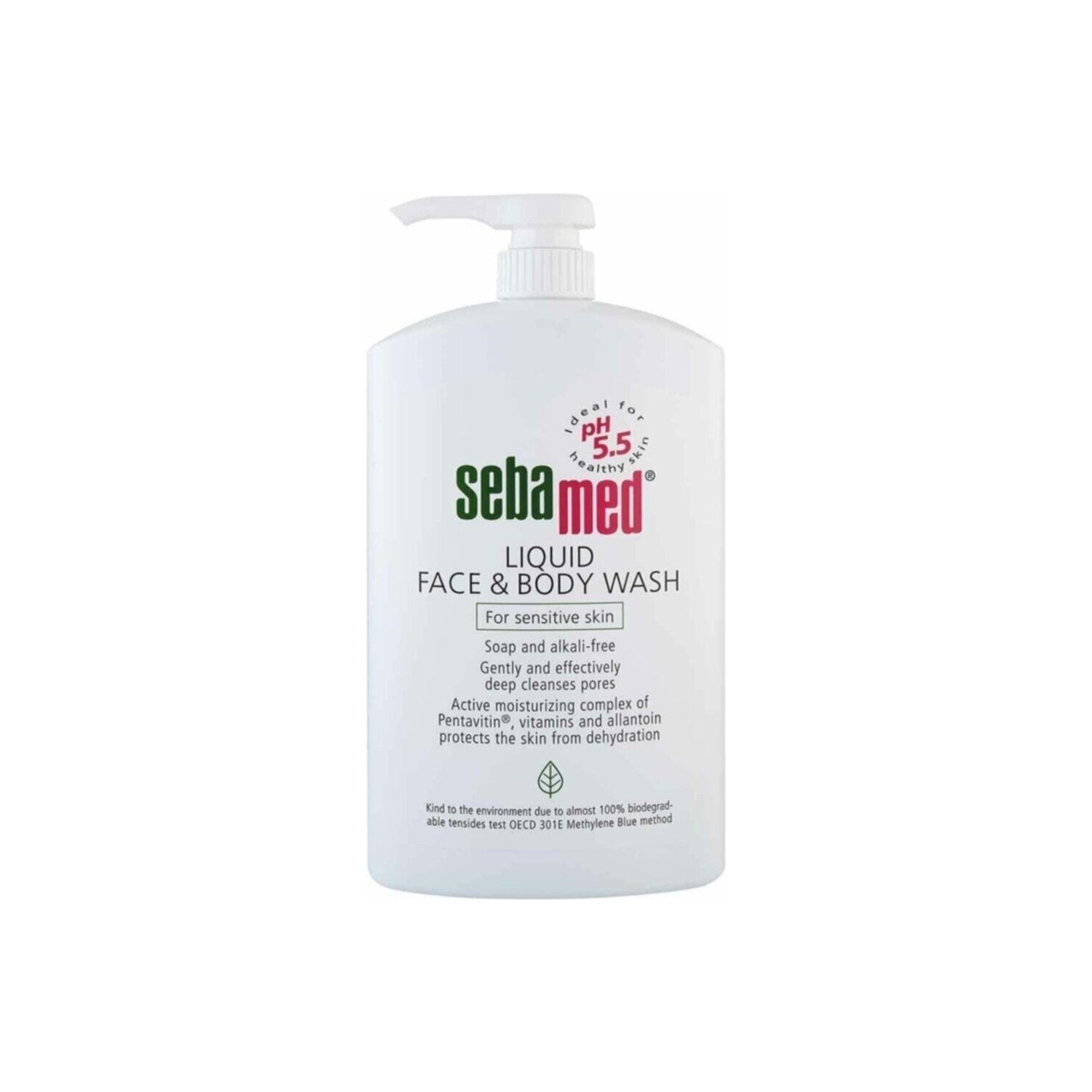 

Очищающее средство Sebamed Liquid для лица и тела, 1000 мл