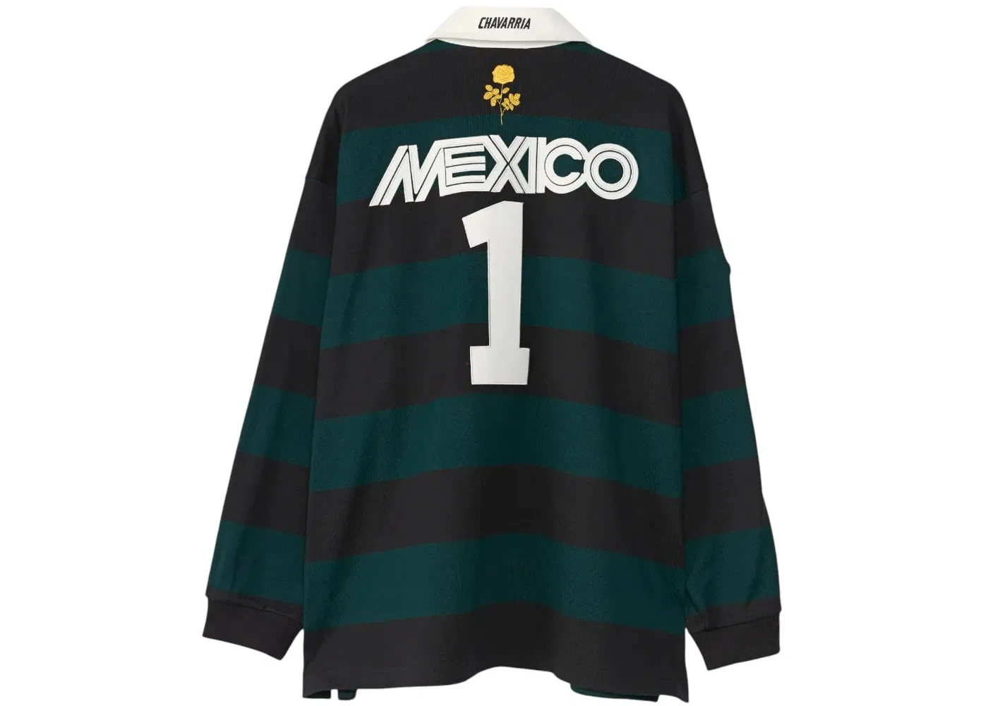 Мужская футболка с длинным рукавом Adidas x Willy Chavarria WC Portero Rugby Longsleeve, Black — фото 2