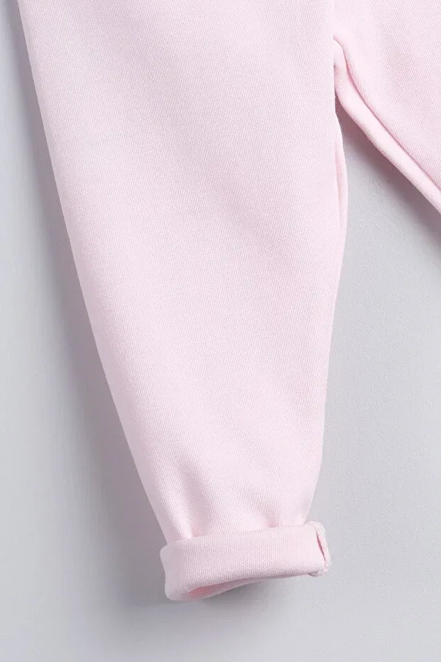 Детские леггинсы для девочек хлопковые Bondberro, Pink — фото 3