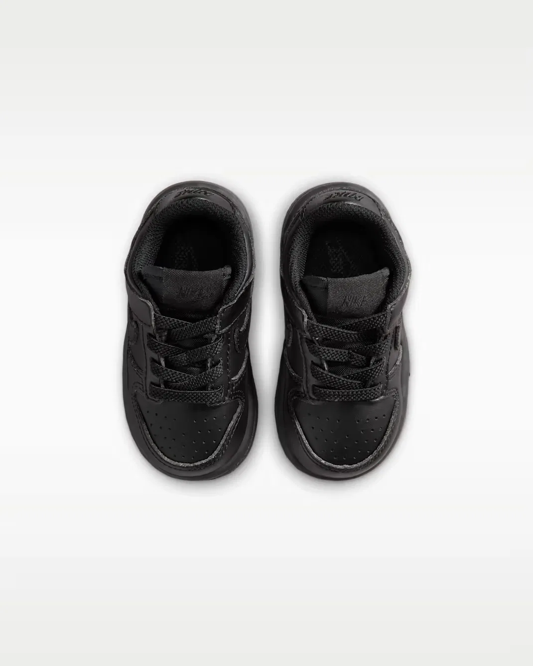 Детская/подростковая обувь Nike Dunk Low, Black/Black/Black — фото 4