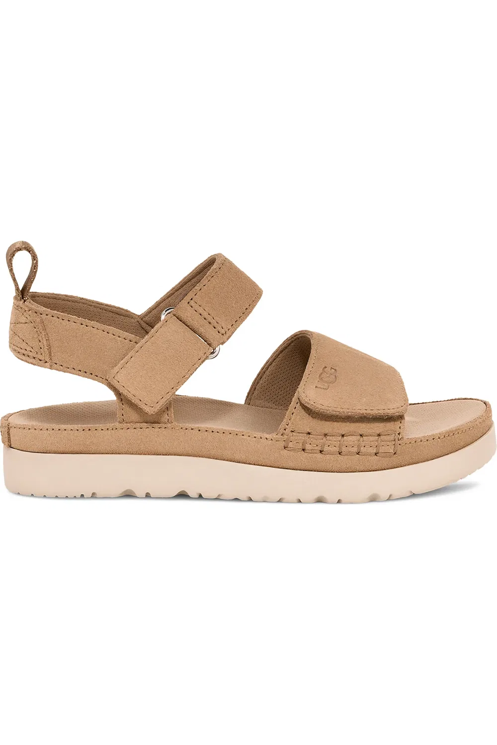 Детские сандалии платформа Goldenstar UGG, Sand — фото 3