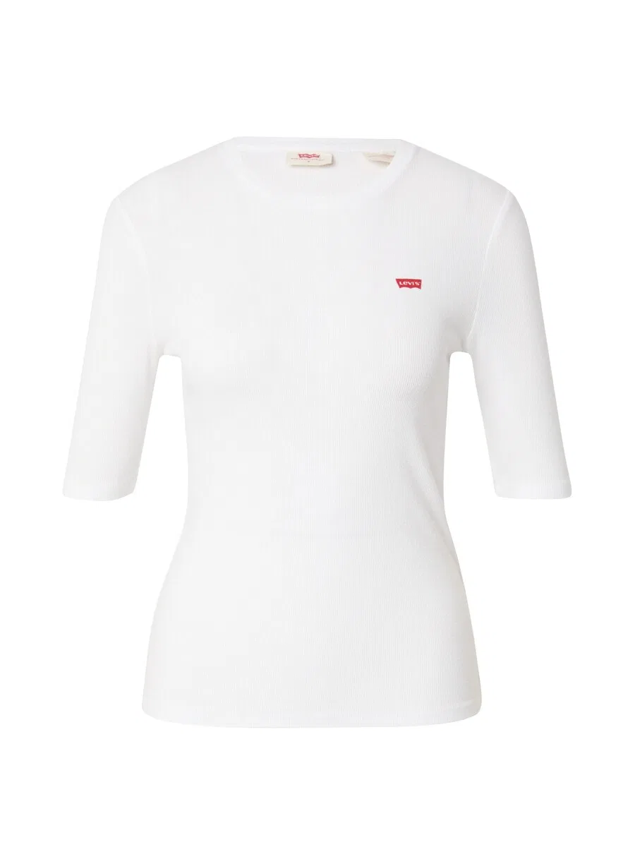 Футболка LEVI'S 'Luca Slim Tee' белого цвета