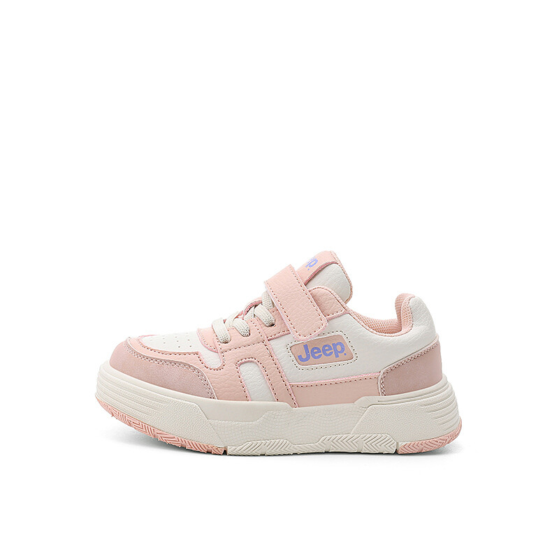 

Детские кроссовки для скейтбординга Kids Low-top бежевые Jeep, цвет Princess Pink