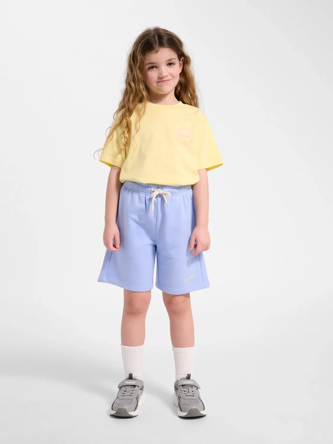 Футболка детская Hummel Hmljr Reg, желтый — фото 3