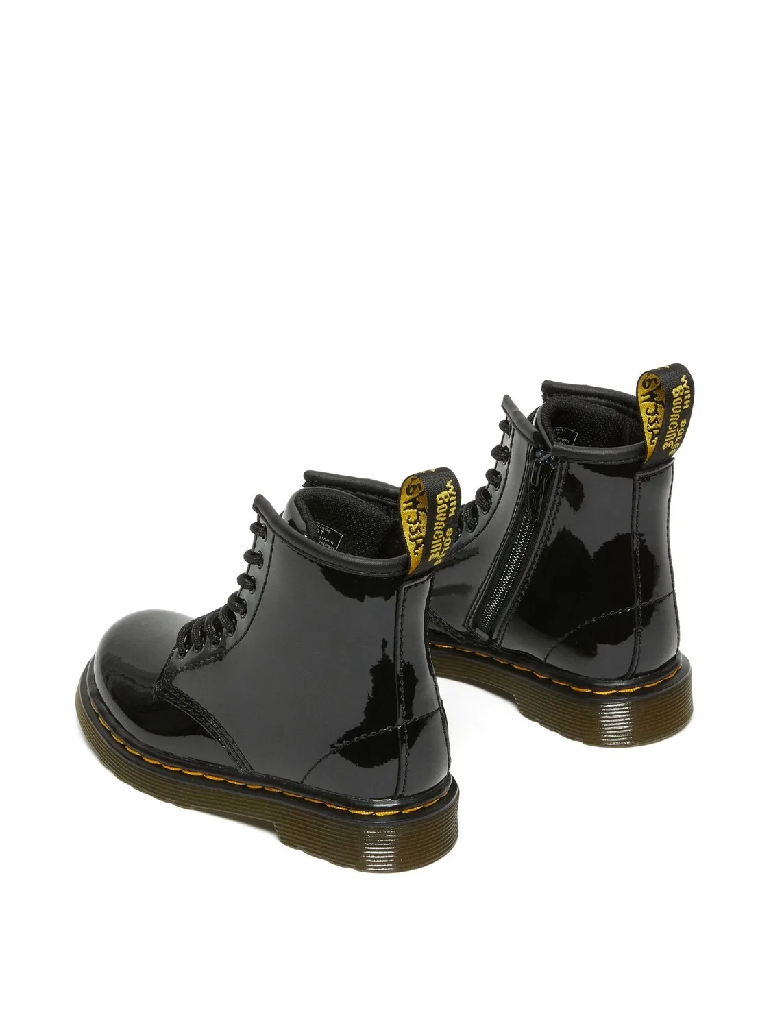 Ботинки Dr. Martens 1460 T Patent Lamper, детские, черный — фото 2