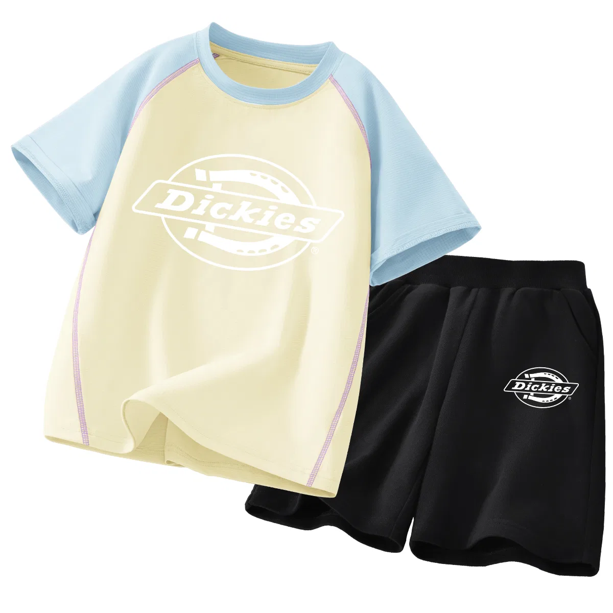 Детский спортивный костюм с круглым вырезом Dickies, S B Standard Blue Yellow+S B Standard K Black