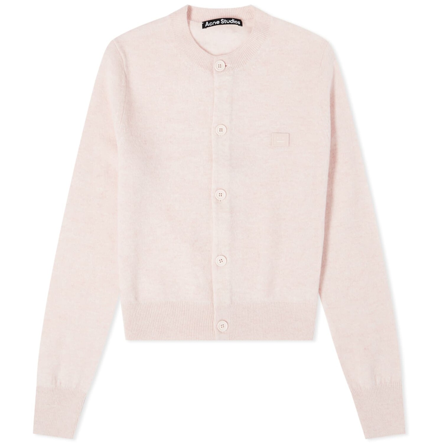 

Кардиган Acne Studios Keva Face, светло-розовый