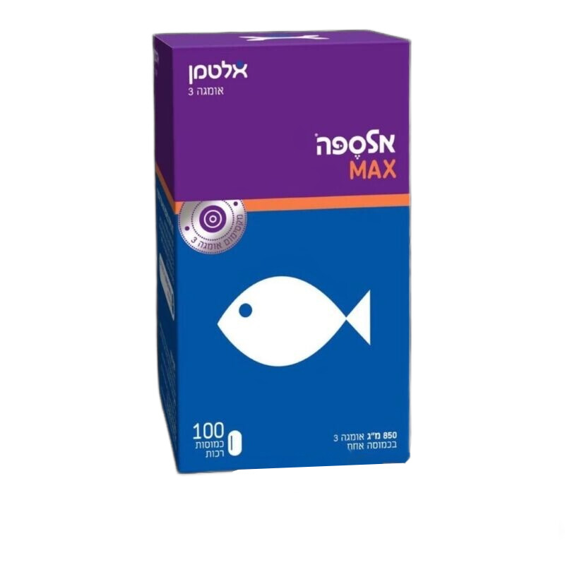 

Омега-3 Altman Alsepa Max 850 мг, 100 капсул