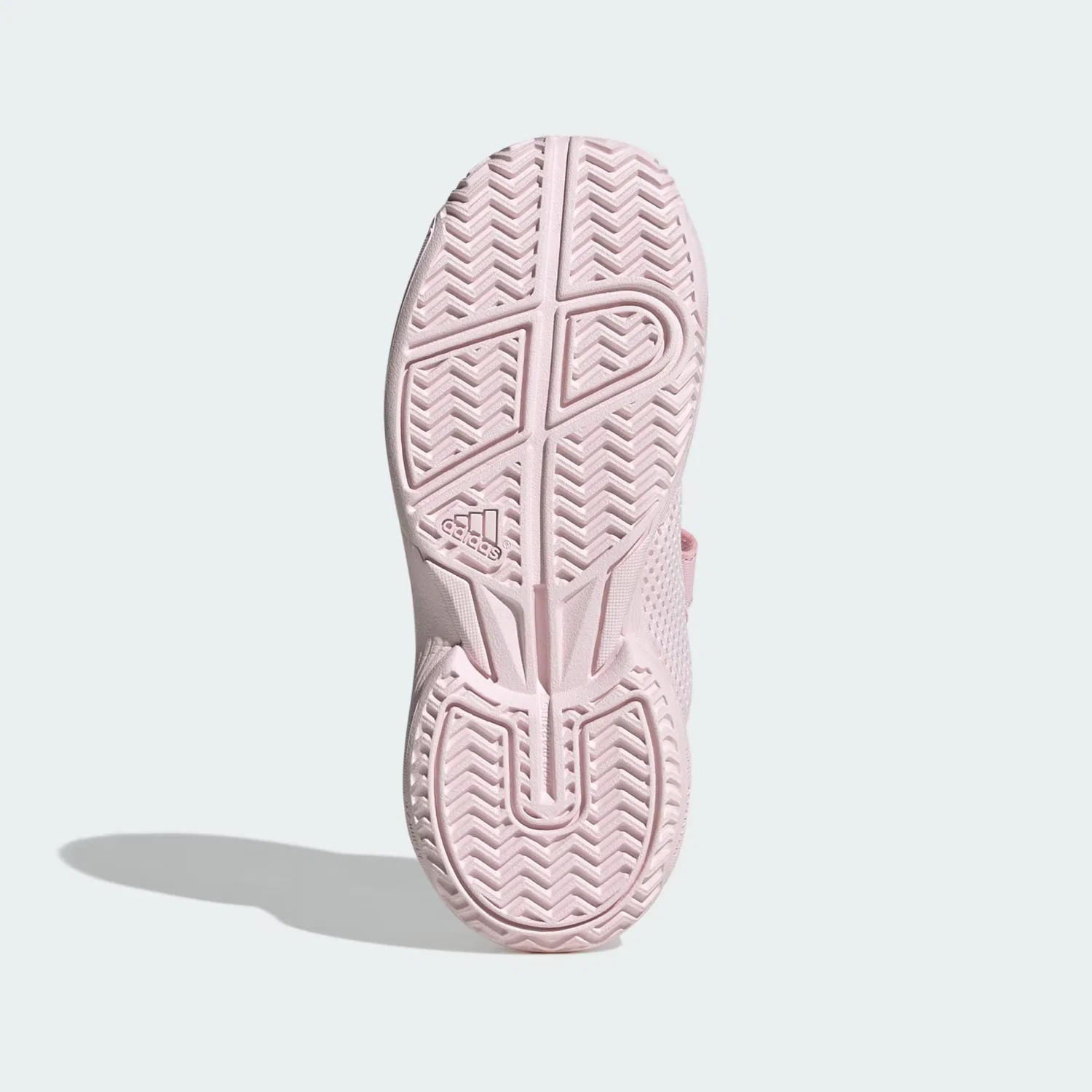 Спортивные кроссовки Adidas Performance Courtflash в розовом цвете — фото 2