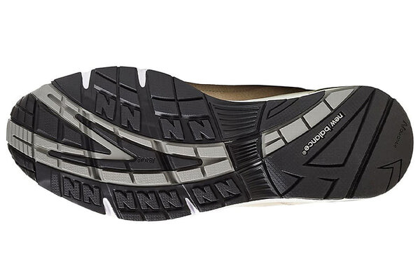Кроссовки harris tweed x 991 сделано в англии New Balance, хаки — фото 4