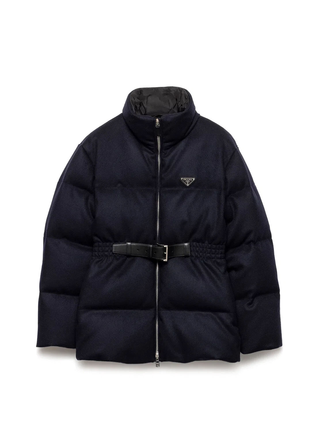 Пуховик Prada Loden, синий