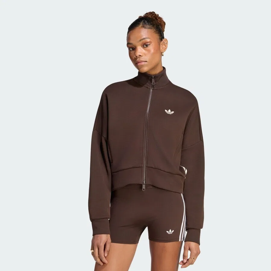 Спортивный костюм ADIDAS ORIGINALS 'Spacer' темно-коричневого цвета — фото 2