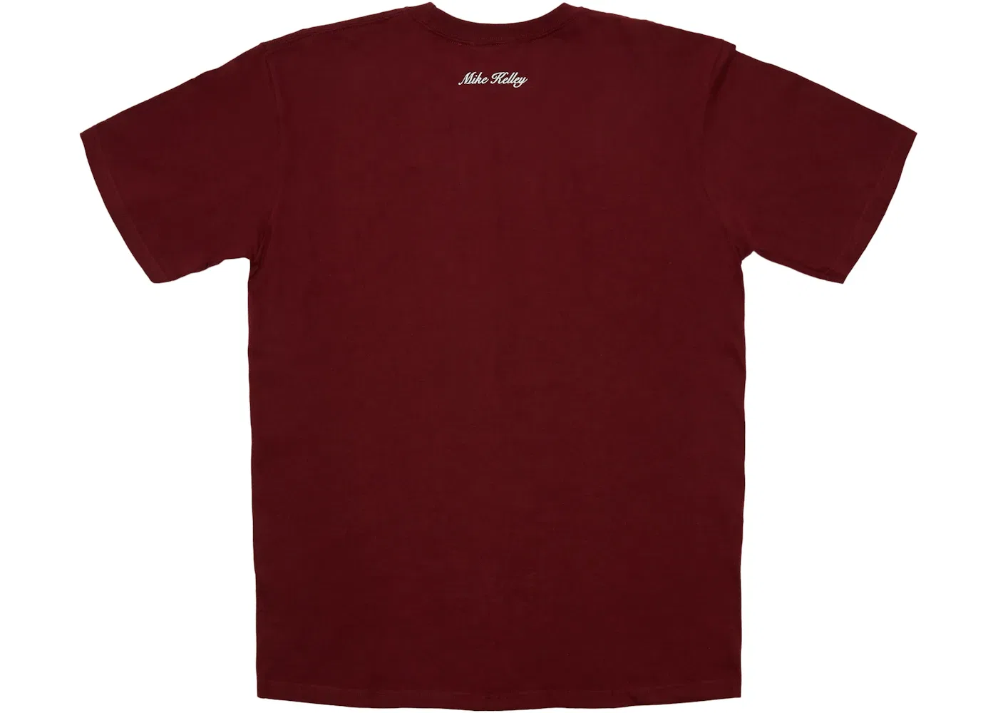 Мужская футболка с принтом Supreme Mike Kelley The Empire State Building Tee, Burgundy — фото 2
