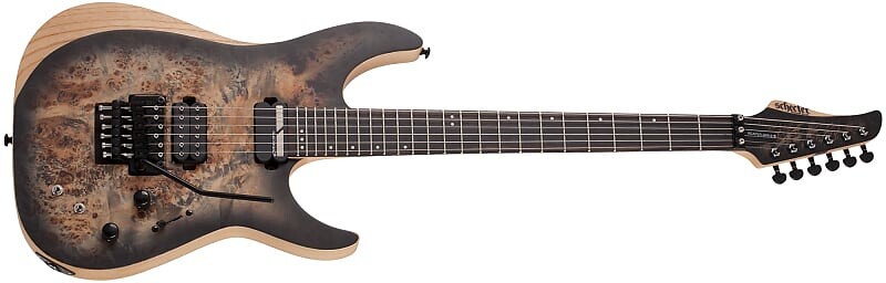 

Электрогитара Schecter Reaper-6 FR S - Satin Charcoal Burst REAPER-6 FR S SCB