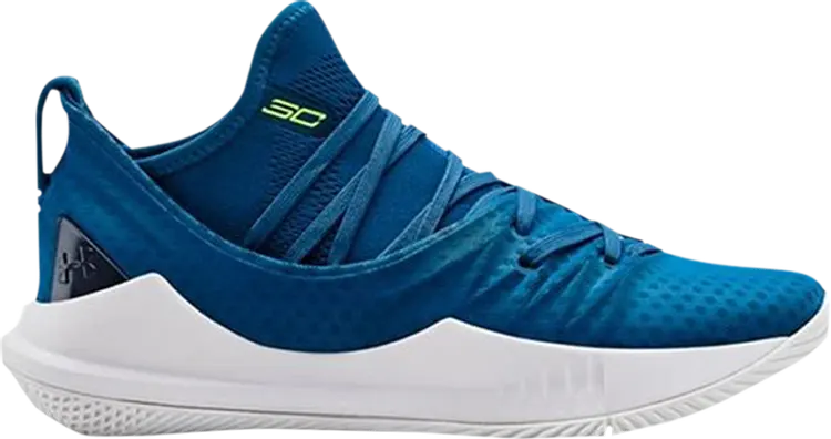 

Кроссовки Under Armour Curry 5 GS Blue, синий