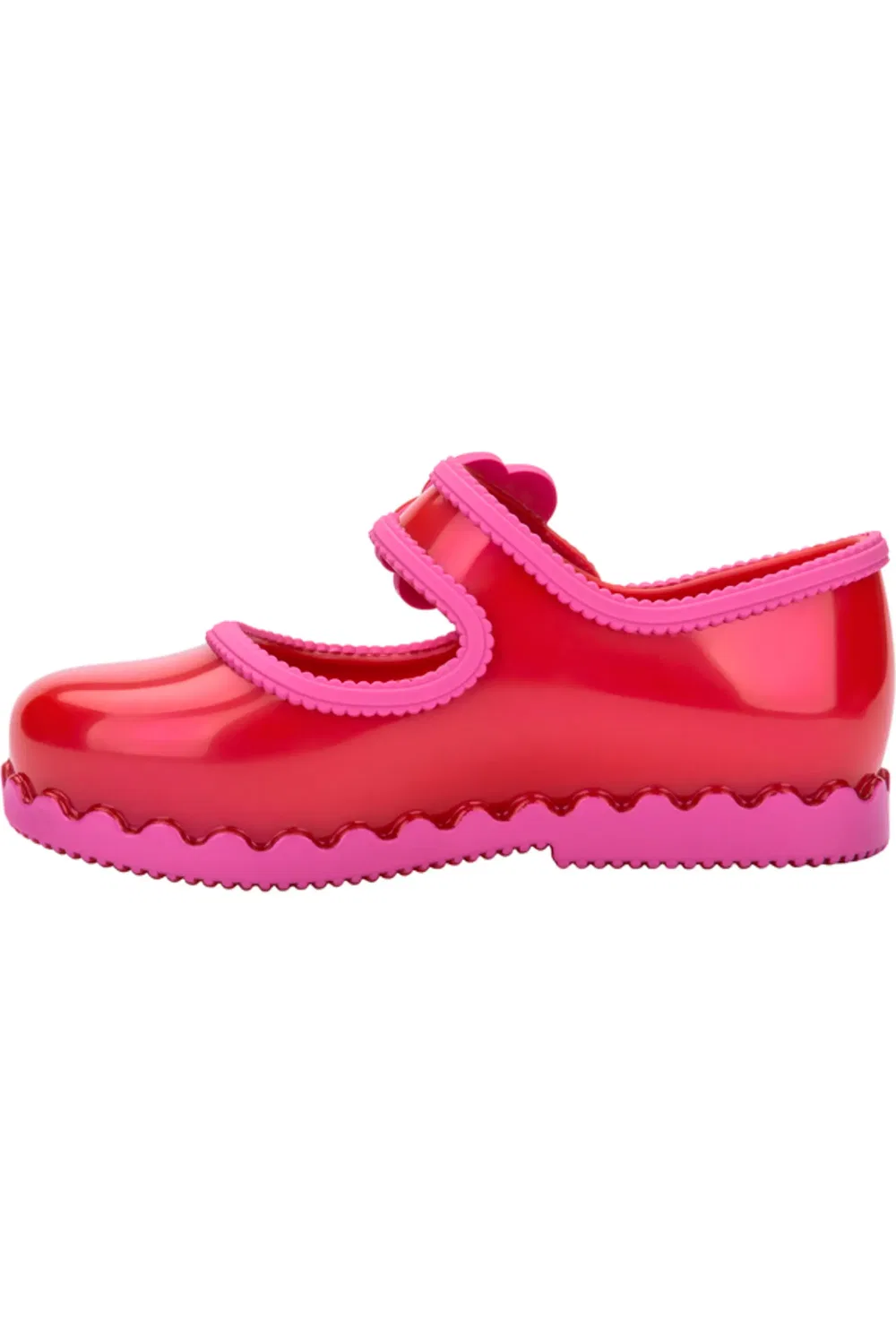 Детские туфли Мэри Джейн с фруктовым ароматом Hip Ballerina Mini Melissa, красный — фото 4
