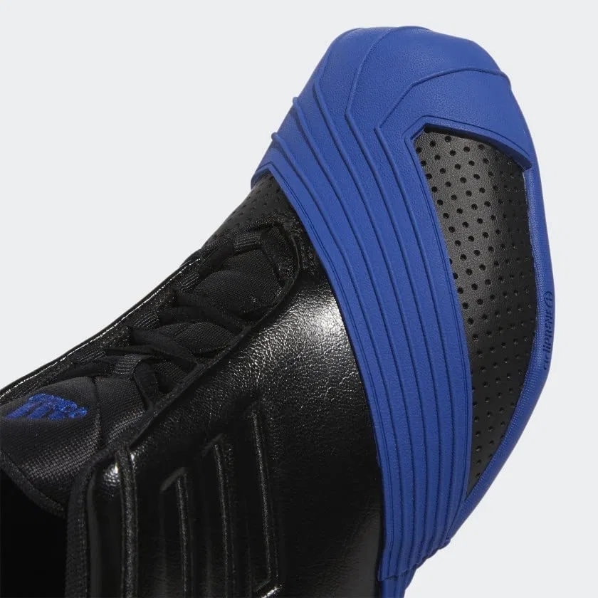 Детские баскетбольные кроссовки для мальчиков T-Mac 1 Adidas, Black Core Royal Blue Black Central — фото 2