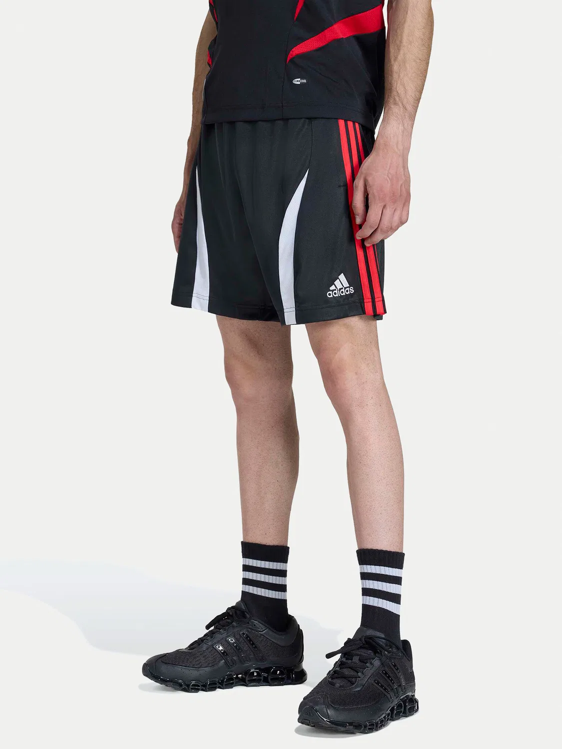 Мужские спортивные шорты стандартного кроя adicolor Teamgeist Adidas, черный