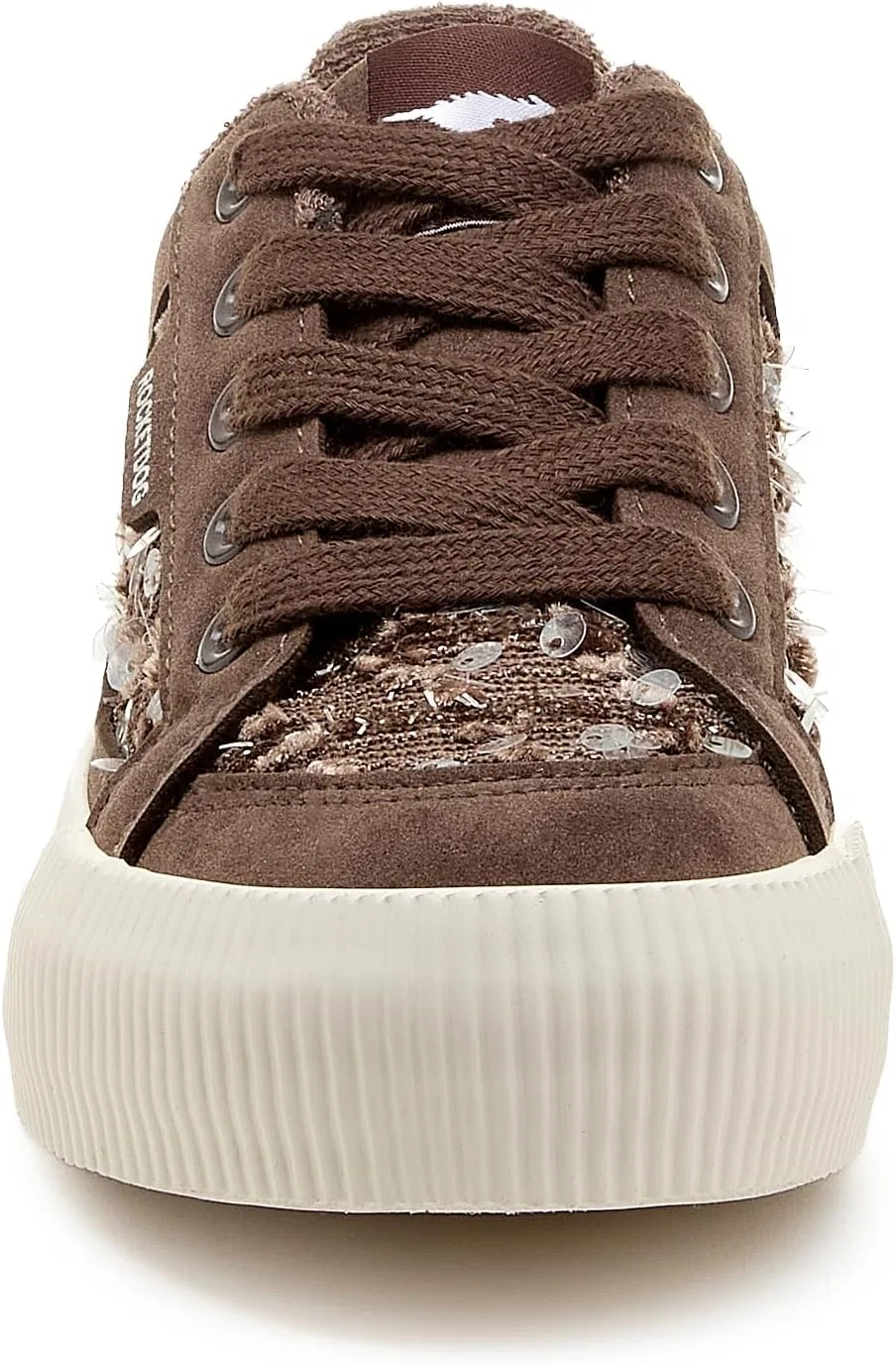 Детские кроссовки для девочек с пенной подошвой Cheery Comfort Rocket Dog, Sequins Brown — фото 2