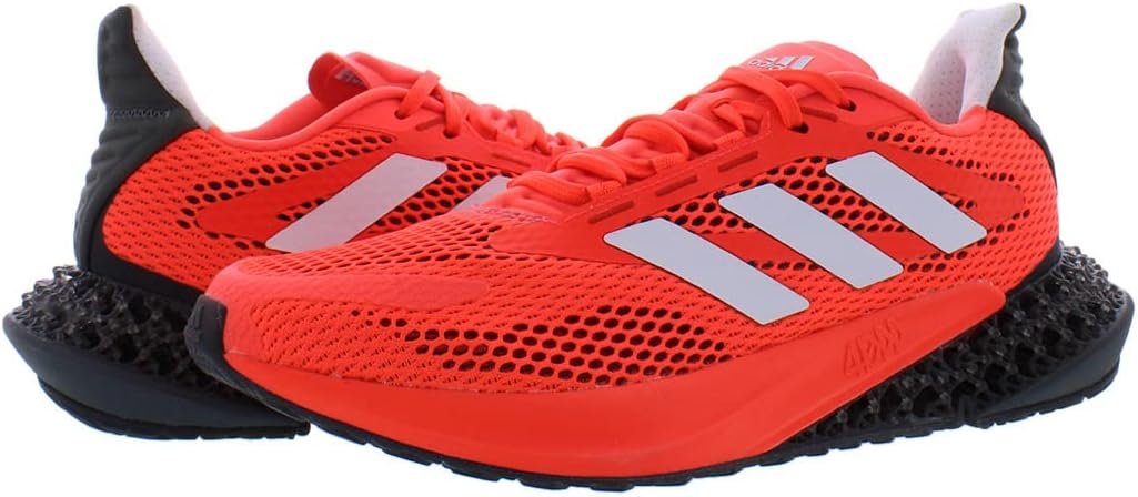 Кроссовки adidas Men's 4DFWD 2, белый/красный — фото 2