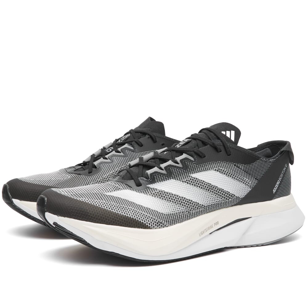 

Кроссовки Adidas Adizero Boston 12, серый, черный