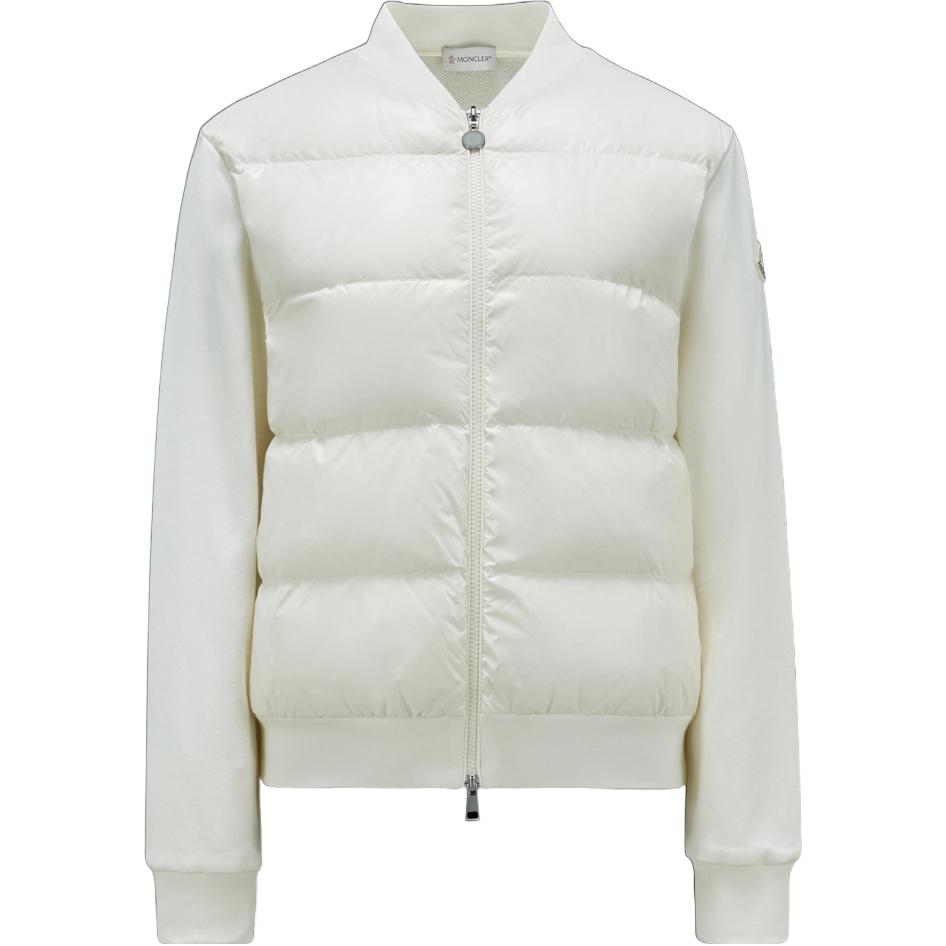 

Трикотажная женская белая футболка Moncler