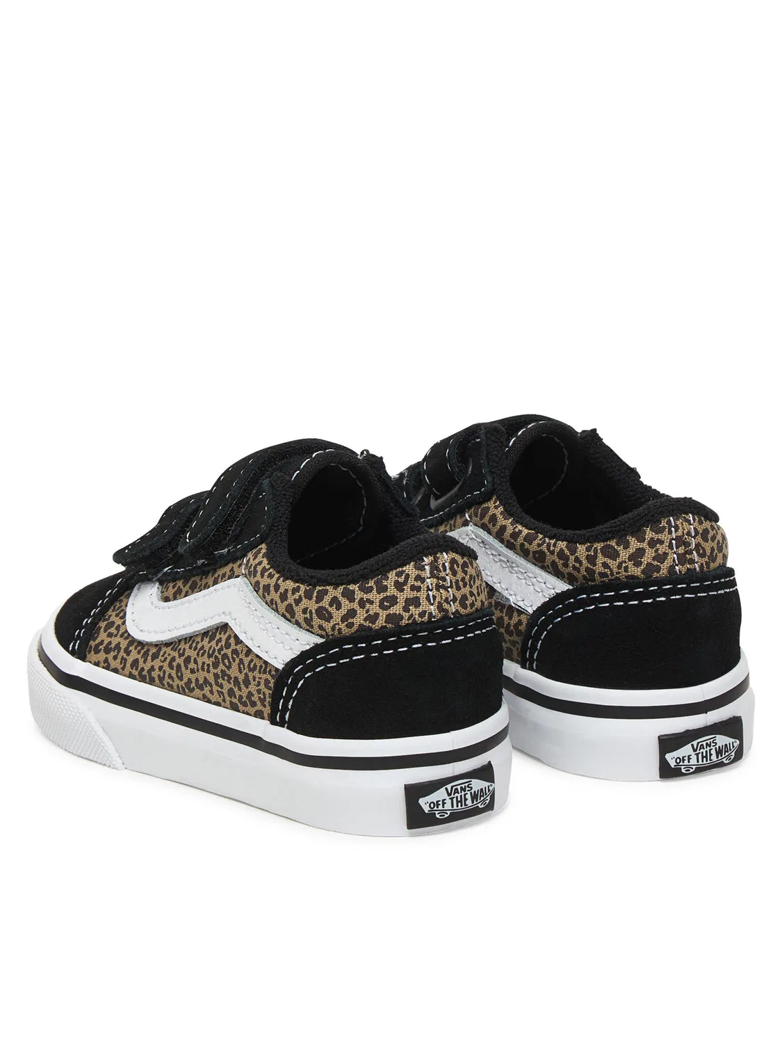 Тканевые кроссовки для девочки Old Skool Vans, коричневый — фото 3
