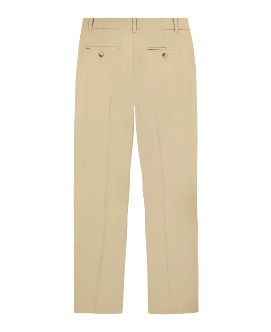 Брюки классические на поясе с застежкой, модель Stretch Performance Tommy Hilfiger, Beige — фото 2