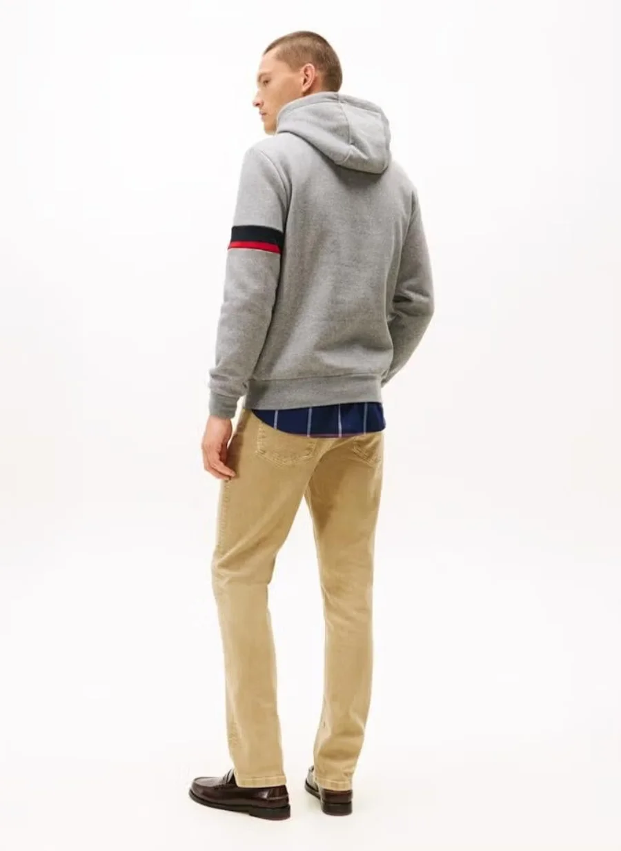 Худи Tommy Hilfiger Rwb Insert, серый — фото 3