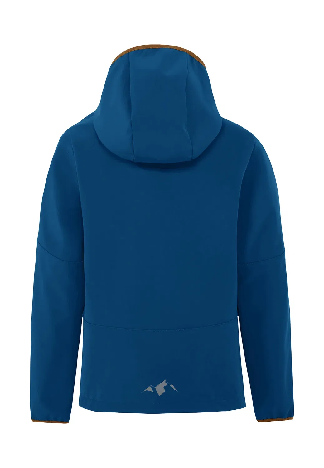 Детская куртка Jacken Caprea Softshell, унисекс - куртка из софтшелла Vaude, Everest Blue — фото 2
