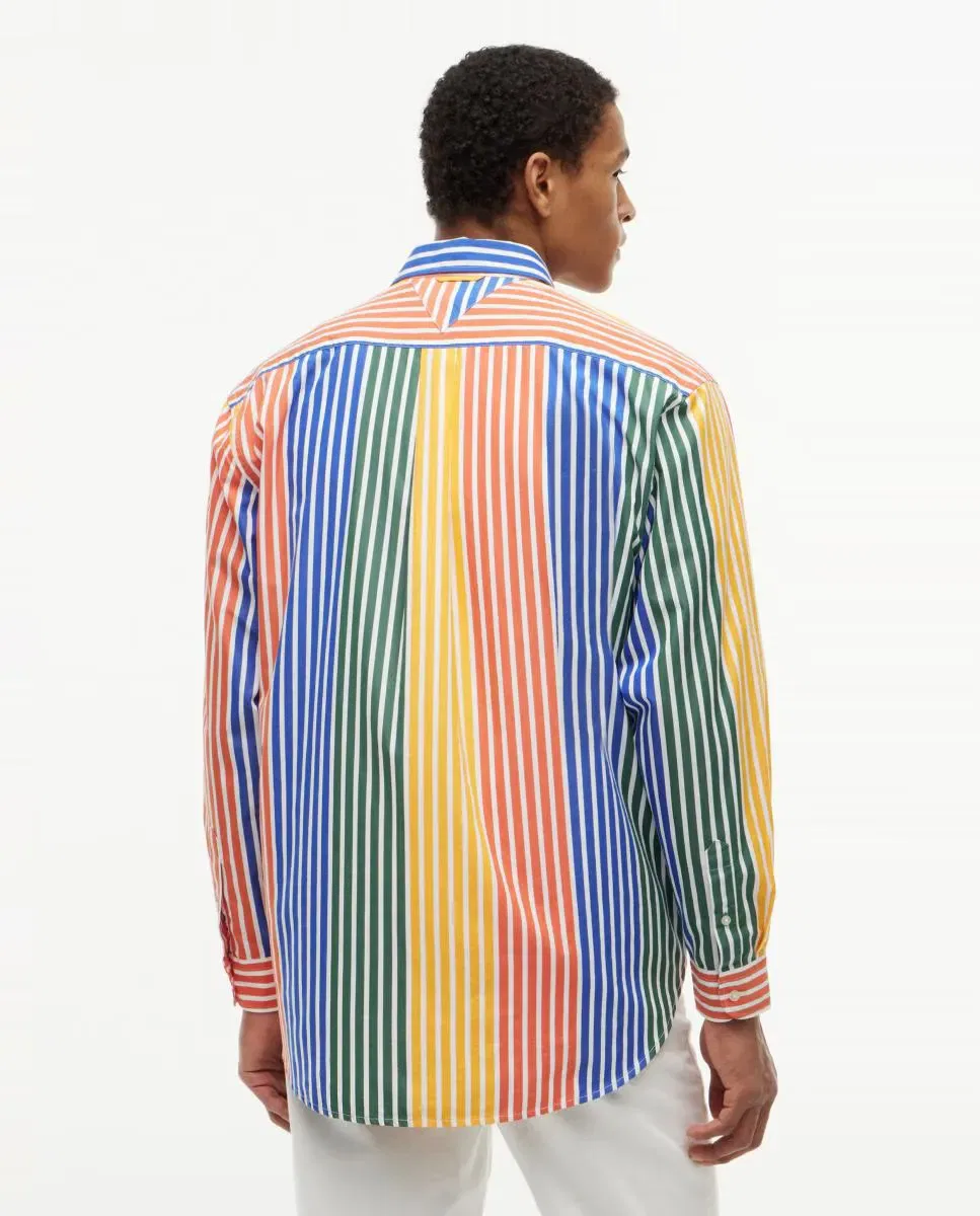 Мужская рубашка из поплина с принтом Tommy Hilfiger, Multicolor — фото 2